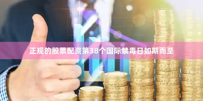 正规的股票配资第38个国际禁毒日如期而至